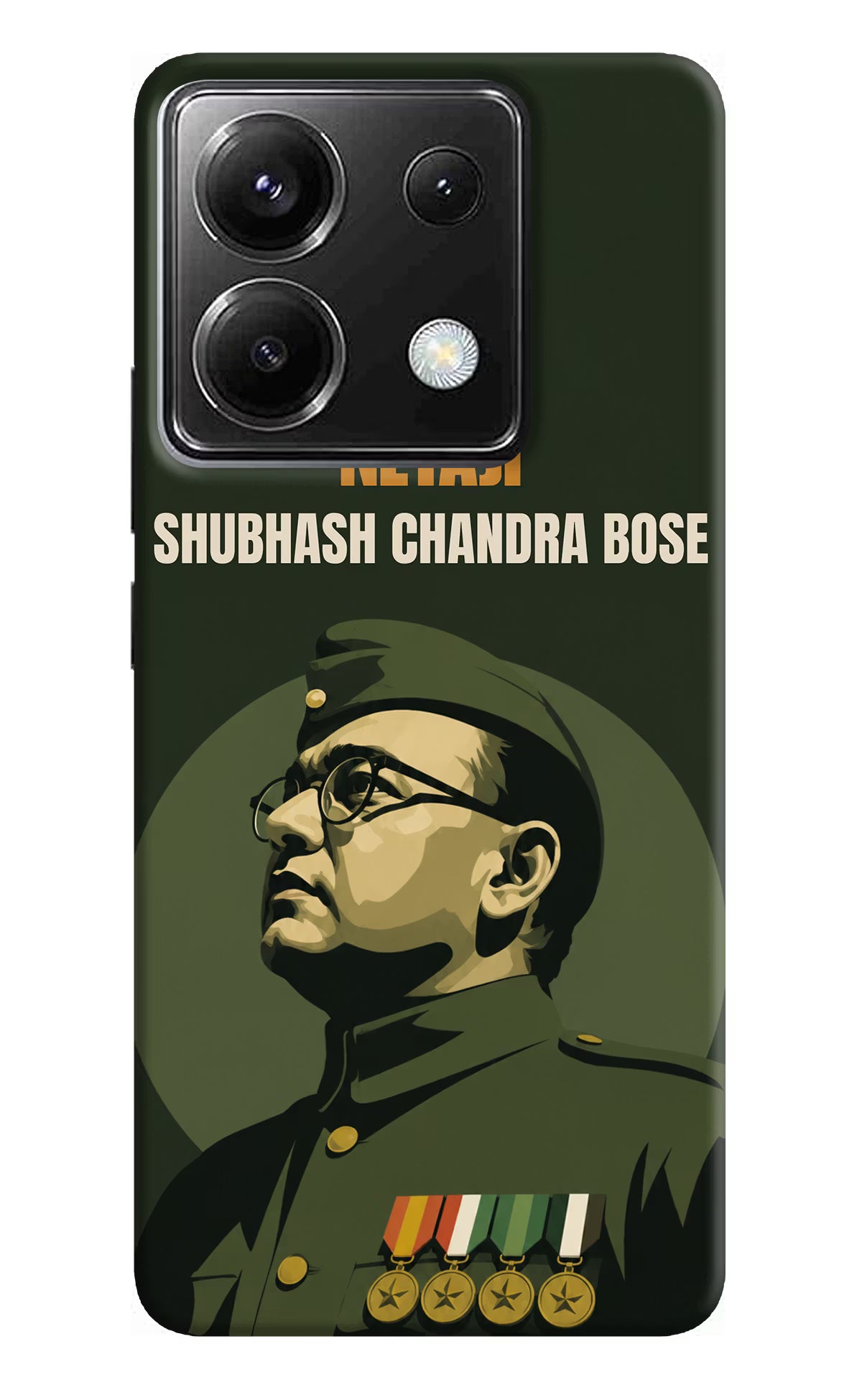 Netaji Legacy Poco X6 Back Cover