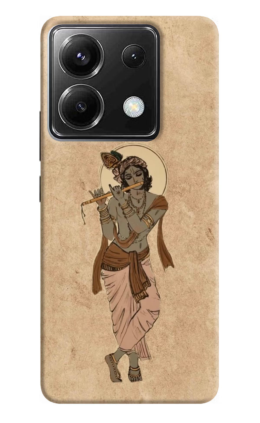 Krishna Poco X6 Back Cover, Hard case