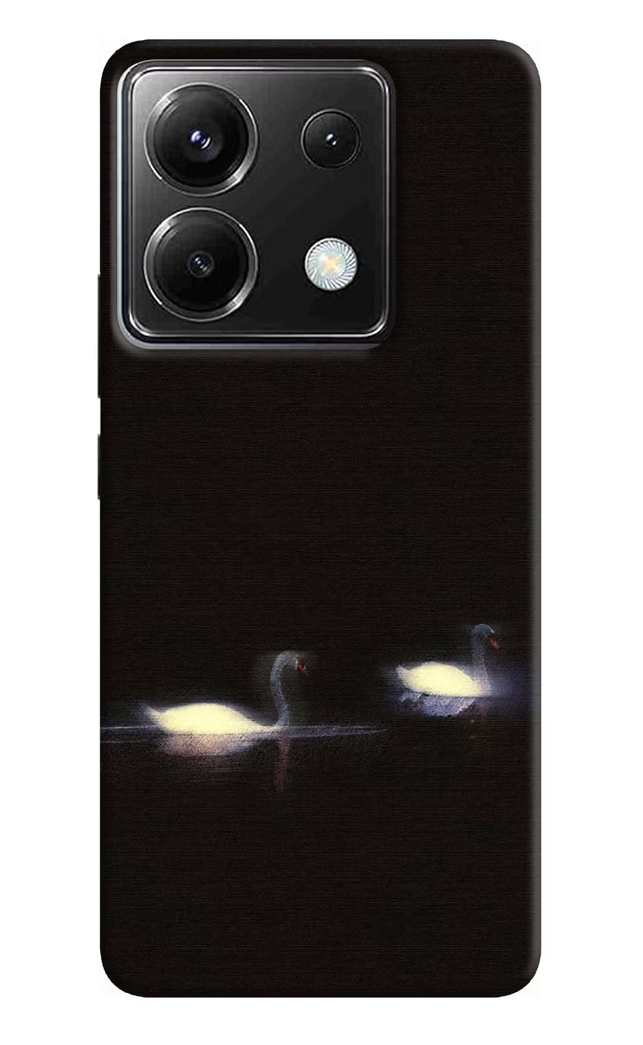 Silent Swans Poco X6 Back Cover, Hard case
