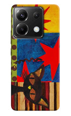 Pop Cat Poco X6 Hard Case Back Cover by Casekaro