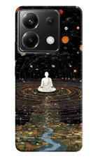 Space Monk Poco X6 Hard Case Back Cover by Casekaro