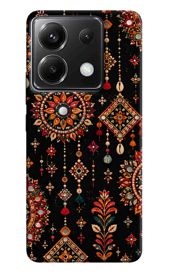 Boho Noir Poco X6 Hard Case Back Cover by Casekaro