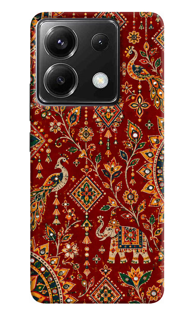 Laal Riwaaz Poco X6 Hard Case Back Cover by Casekaro