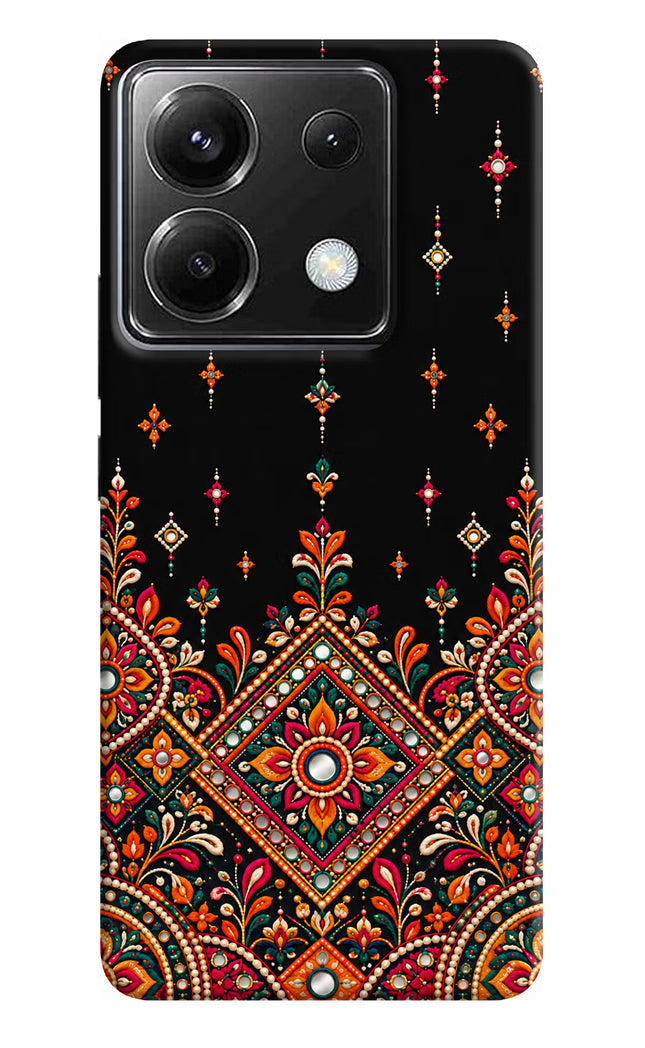 Noir Mehfil Poco X6 Hard Case Back Cover by Casekaro