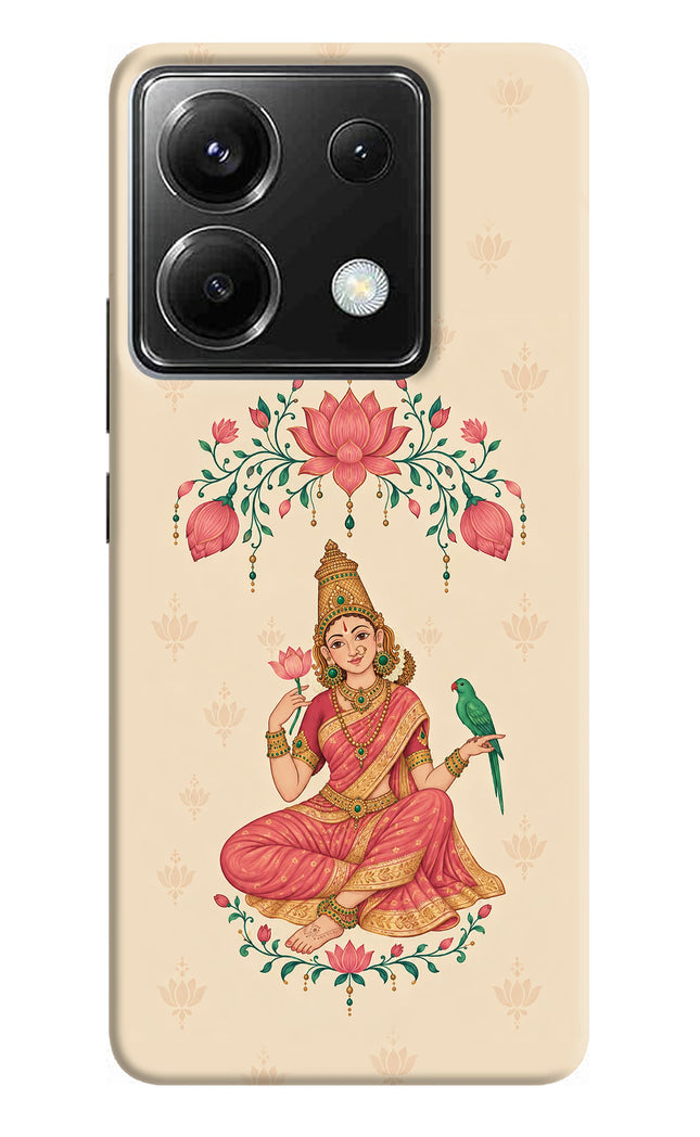 Goddess Lakshmi Poco X6 Back Cover