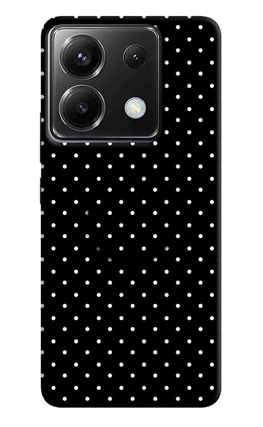 White Dots Poco X6 Pop Case