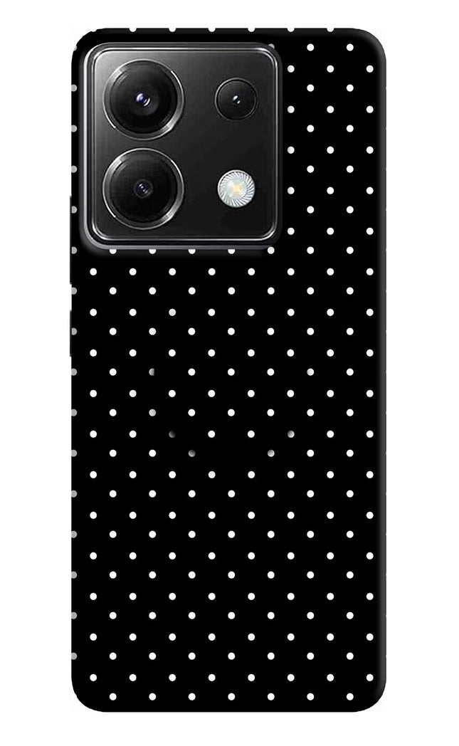 White Dots Poco X6 Pop Case by Casekaro