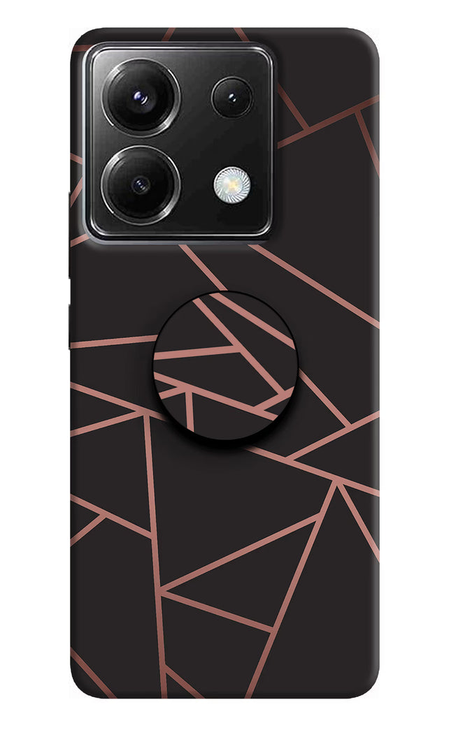 Geometric Pattern Poco X6 Pop Case by Casekaro