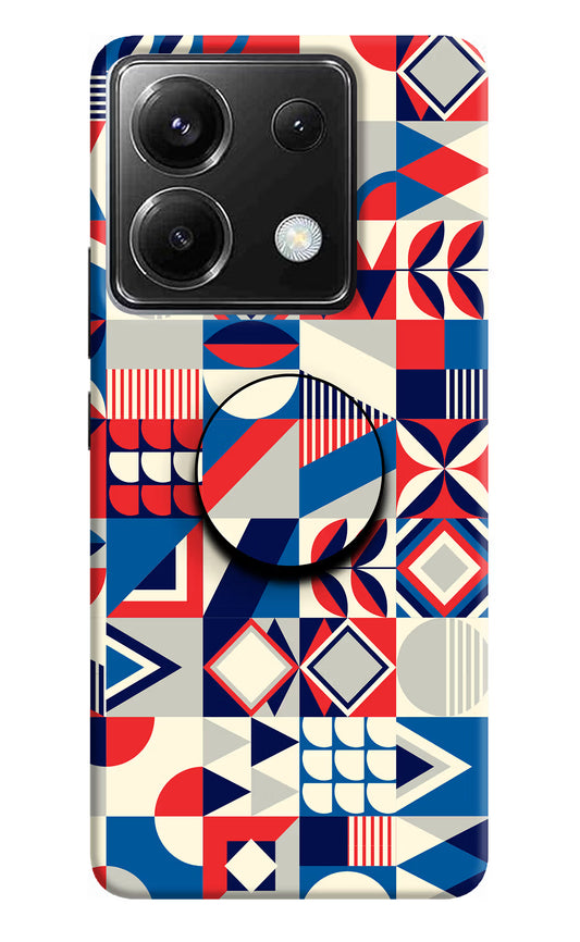 Colorful Pattern Poco X6 Pop Case