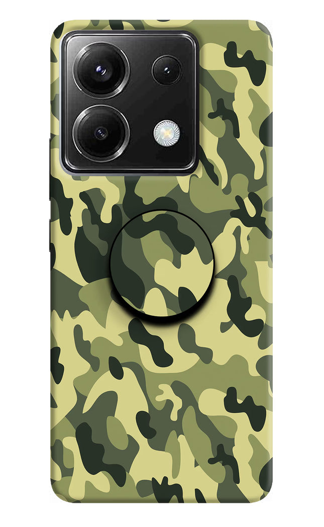 Camouflage Poco X6 Pop Case by Casekaro