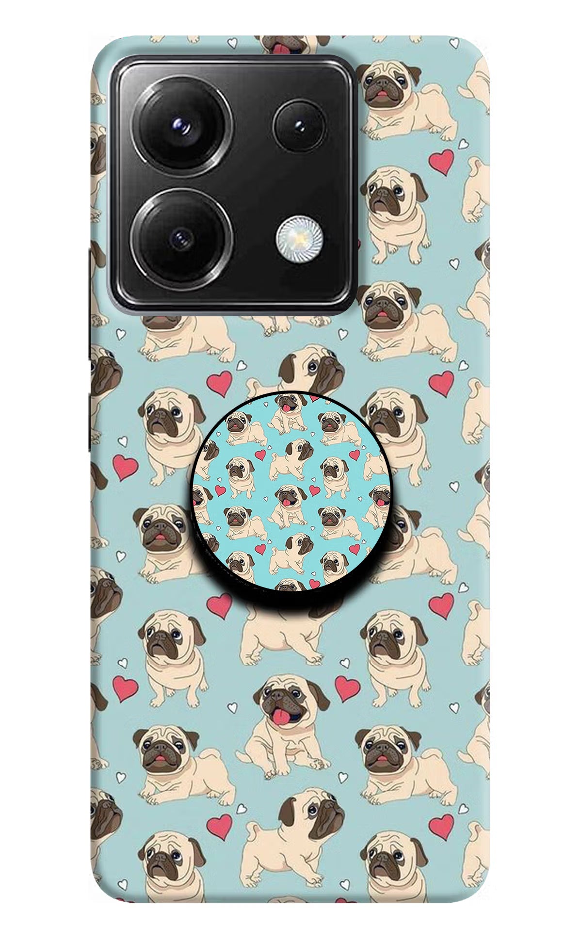 Pug Dog Poco X6 Pop Case
