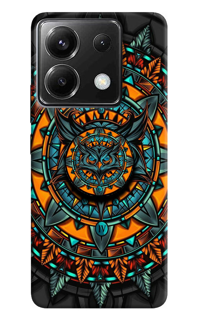 Angry Owl Poco X6 Pop Case by Casekaro