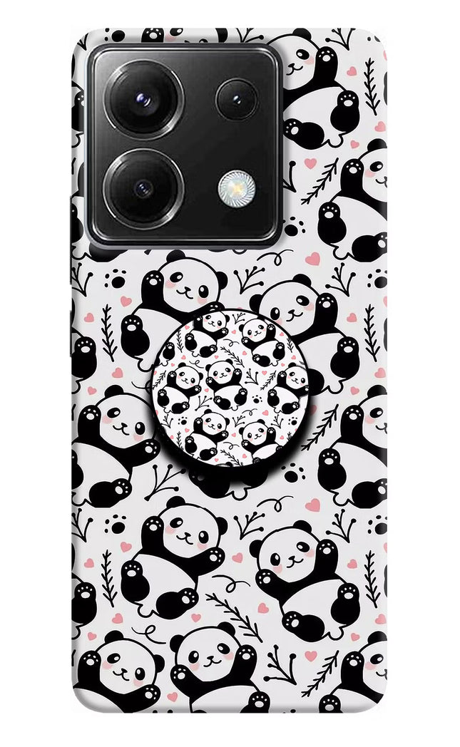 Cute Panda Poco X6 Pop Case by Casekaro