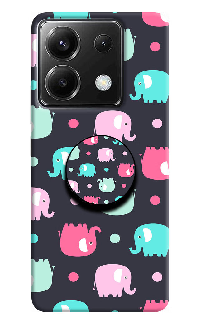 Baby Elephants Poco X6 Pop Case by Casekaro