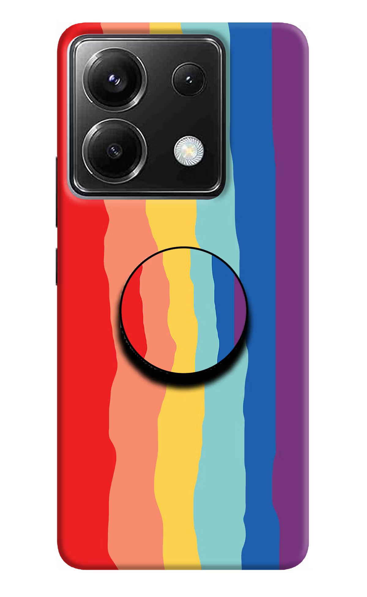 Rainbow Poco X6 Pop Case