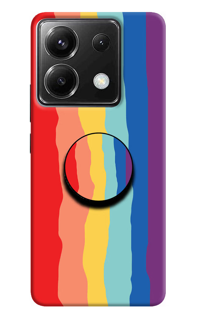Rainbow Poco X6 Pop Case by Casekaro