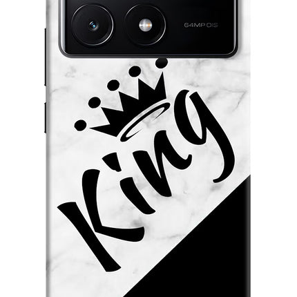 King Poco X6 Pro Hard Case Back Cover by Casekaro