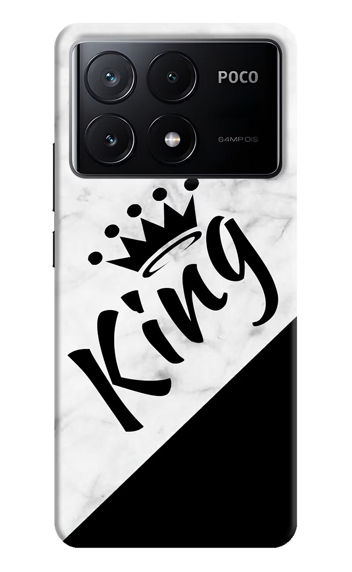 King Poco X6 Pro Hard Case Back Cover by Casekaro