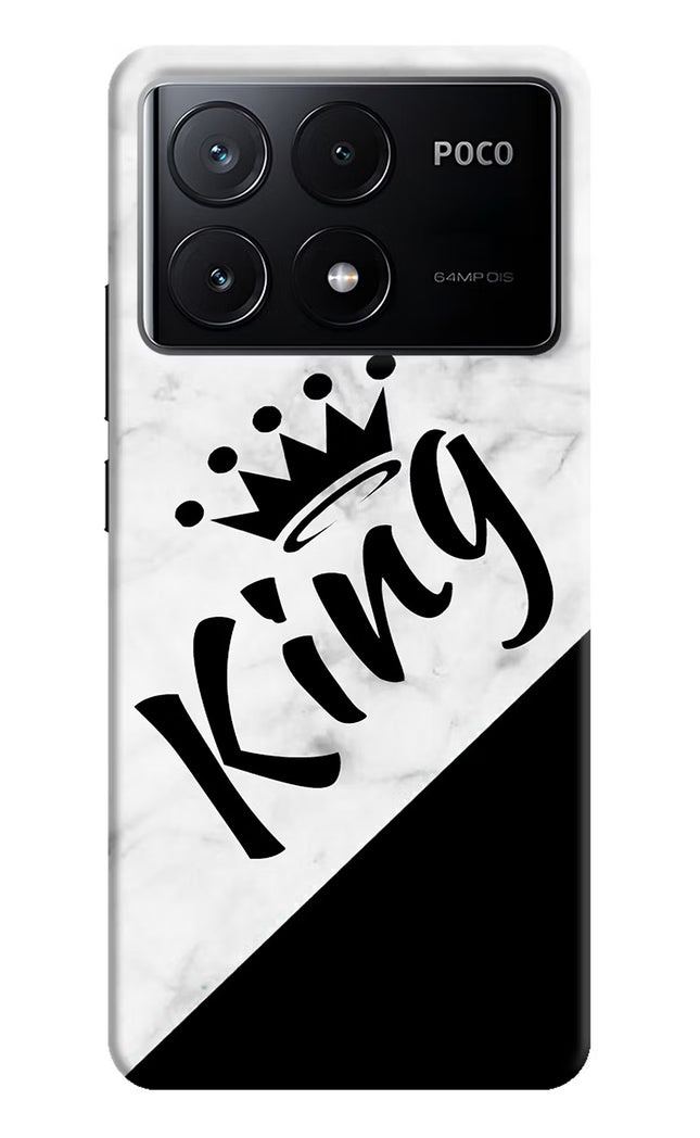King Poco X6 Pro Hard Case Back Cover by Casekaro