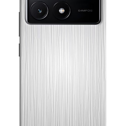 Wooden Grey Texture Poco X6 Pro Hard Case Back Cover by Casekaro