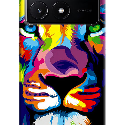 Lion Poco X6 Pro Hard Case Back Cover by Casekaro