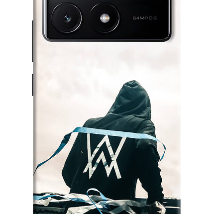 Alan Walker Poco X6 Pro Hard Case Back Cover by Casekaro