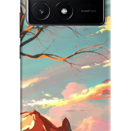 Scenery Poco X6 Pro Hard Case Back Cover by Casekaro