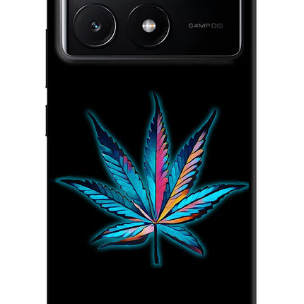 Weed Poco X6 Pro Hard Case Back Cover by Casekaro
