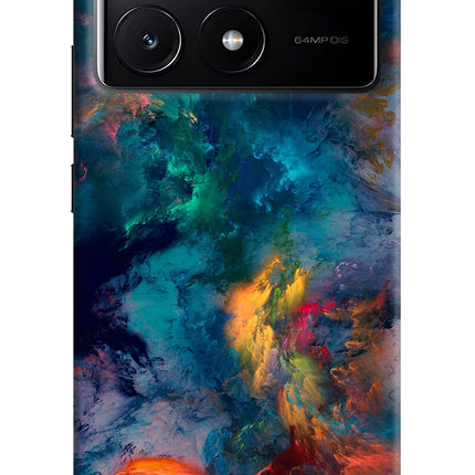 Artwork Paint Poco X6 Pro Hard Case Back Cover by Casekaro