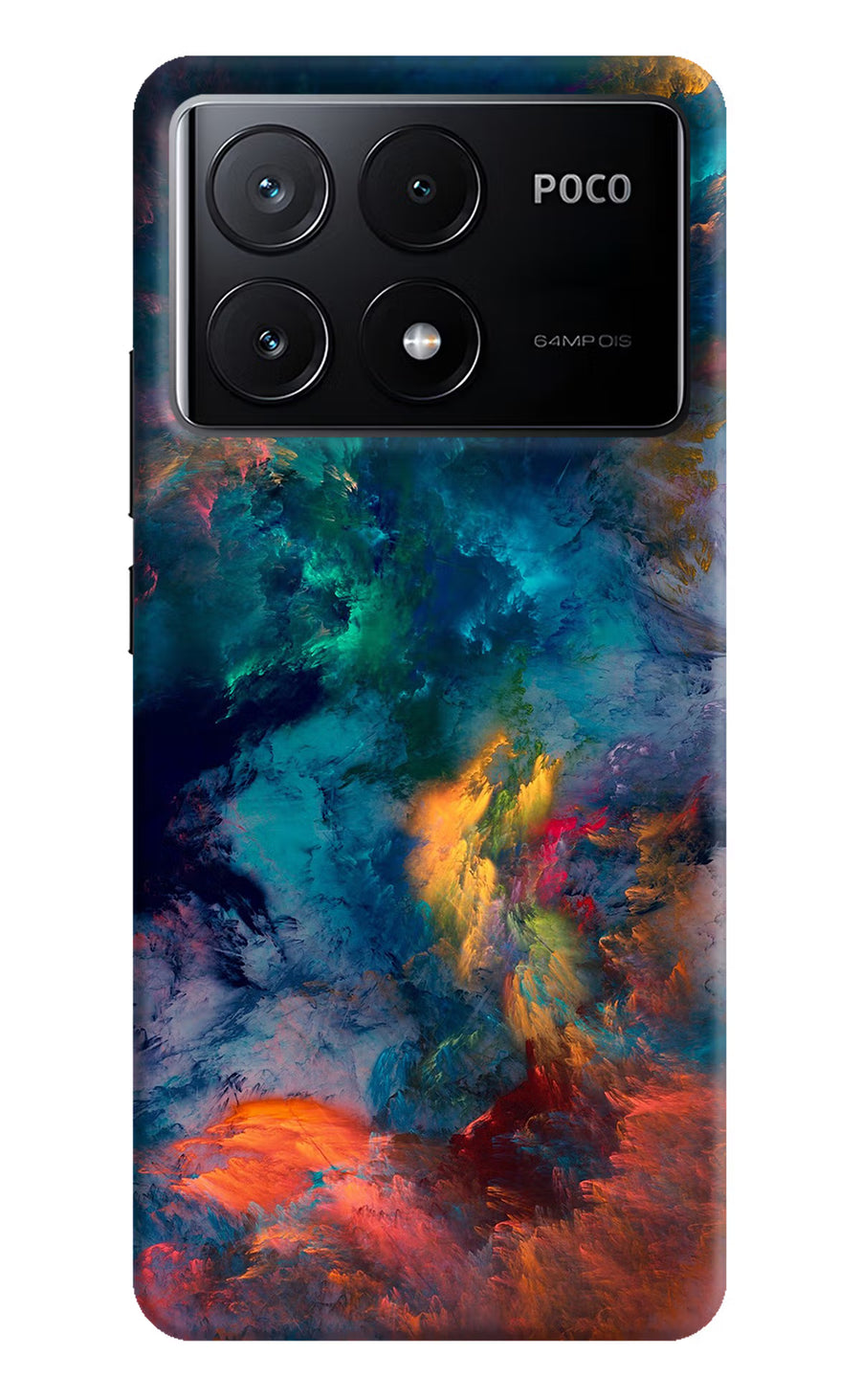 Artwork Paint Poco X6 Pro Back Cover, Hard case