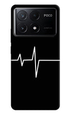 Heart Beats Poco X6 Pro Hard Case Back Cover by Casekaro