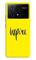 Inspire Poco X6 Pro Hard Case Back Cover by Casekaro