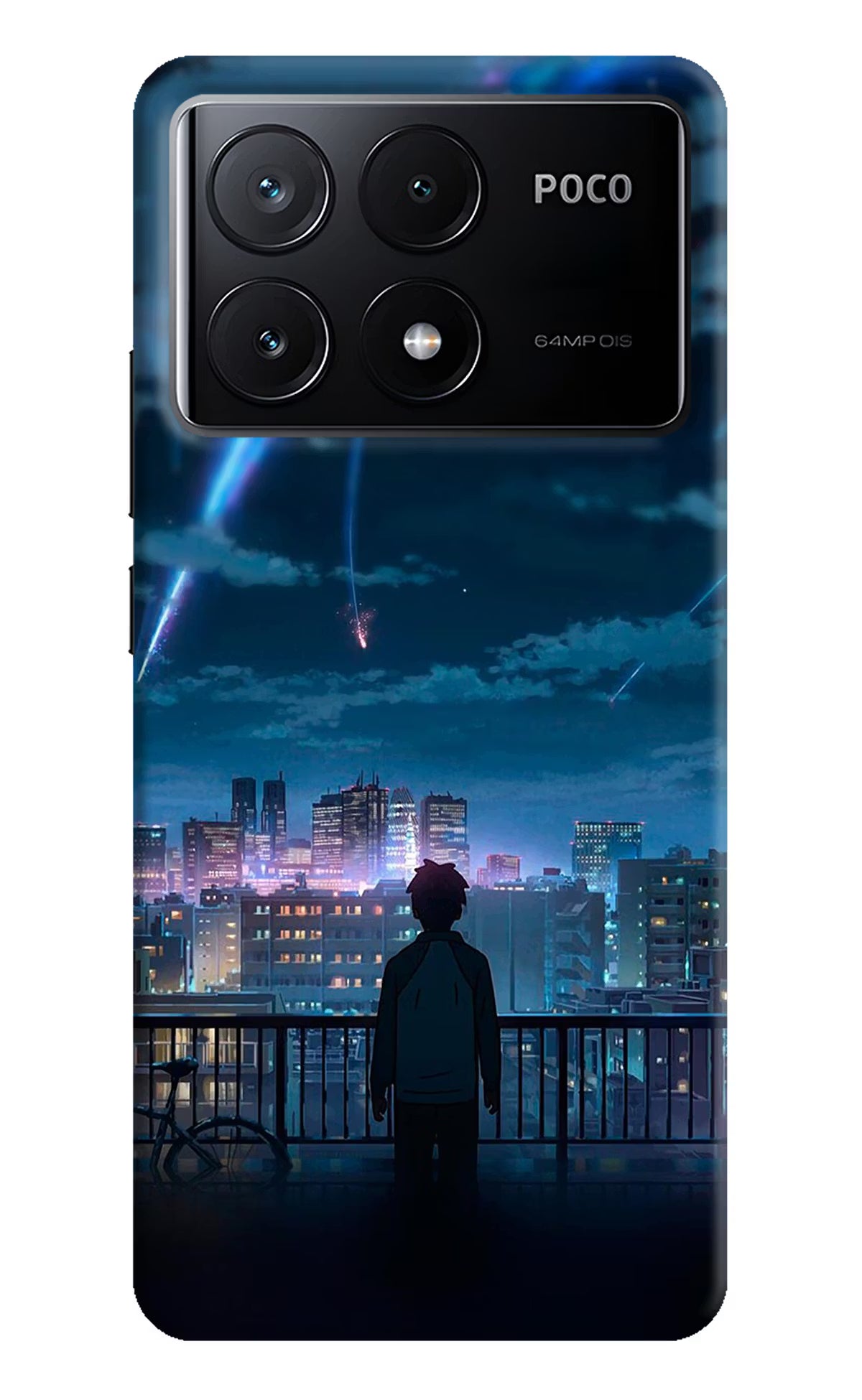 Anime Poco X6 Pro Hard Case Back Cover by Casekaro