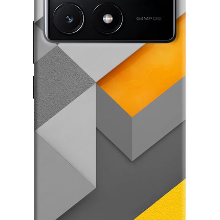 Abstract Poco X6 Pro Hard Case Back Cover by Casekaro