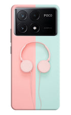 Music Lover Poco X6 Pro Hard Case Back Cover by Casekaro