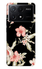 Flowers Poco X6 Pro Hard Case Back Cover by Casekaro