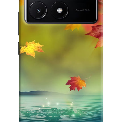 Flowers Poco X6 Pro Hard Case Back Cover by Casekaro