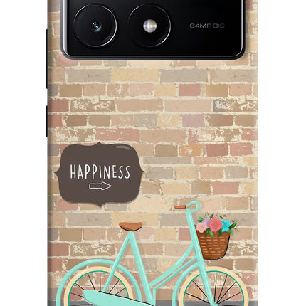 Happiness Artwork Poco X6 Pro Hard Case Back Cover by Casekaro