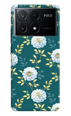 Flowers Poco X6 Pro Hard Case Back Cover by Casekaro