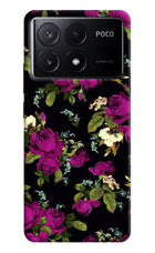 Flowers Poco X6 Pro Hard Case Back Cover by Casekaro