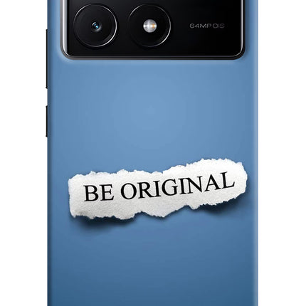 Be Original Poco X6 Pro Hard Case Back Cover by Casekaro