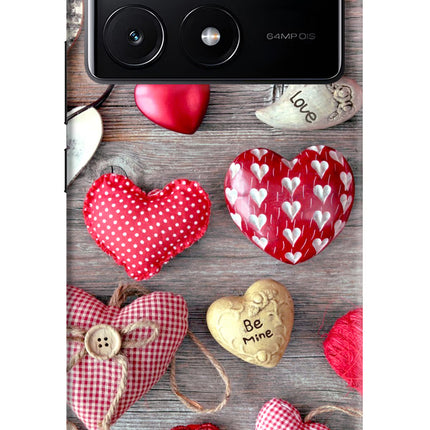 Love Wallpaper Poco X6 Pro Hard Case Back Cover by Casekaro