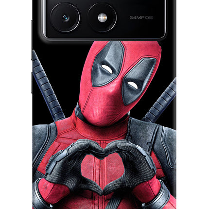 Deadpool Poco X6 Pro Hard Case Back Cover by Casekaro