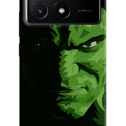 HULK Poco X6 Pro Hard Case Back Cover by Casekaro