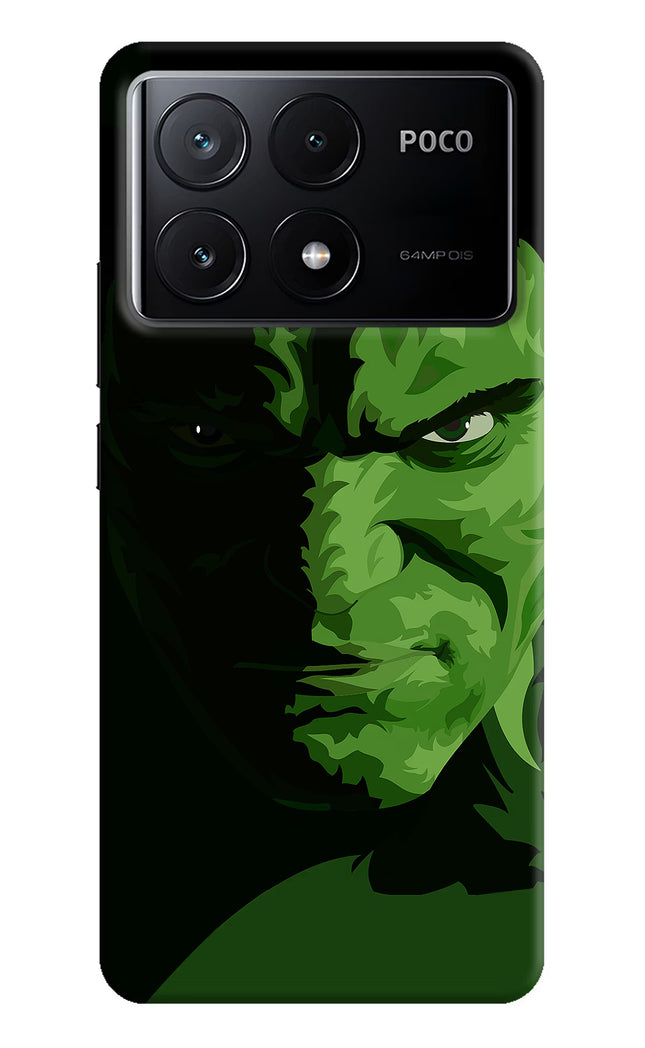HULK Poco X6 Pro Hard Case Back Cover by Casekaro