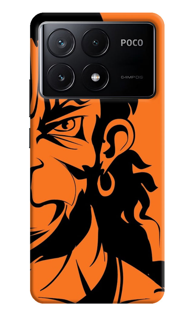 Hanuman Poco X6 Pro Hard Case Back Cover by Casekaro