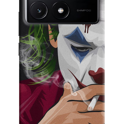 Joker Smoking Poco X6 Pro Hard Case Back Cover by Casekaro
