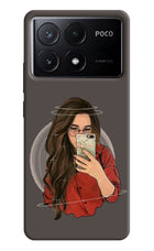 Selfie Queen Poco X6 Pro Hard Case Back Cover by Casekaro