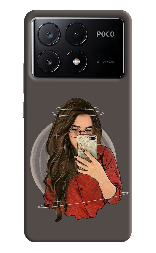 Selfie Queen Poco X6 Pro Hard Case Back Cover by Casekaro