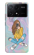 Selfie Girl Poco X6 Pro Hard Case Back Cover by Casekaro